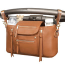 Stroller Organizer with Insulated Cup Holder - Brown