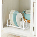 Wire Storage Lid Organizer White - ™: Kitchen Cabinet Organizer, Iron Pot & Pan Rack, 13.5" Depth
