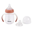 7 Oz 2-in-1 Baby Bottle and Sippy Cup - Terracotta