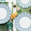 8.5" Salad Plates - Abstract Blue