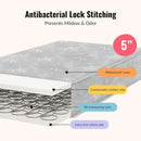 Dual-Sided Crib and Toddler Mattress - Grey