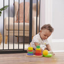 Extra Wide Home Accents Metal Walk Through Baby Gate