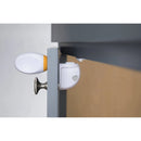 Adhesive Magnetic Safety Locks - White