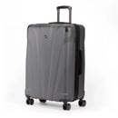 Hardside Large Checked Suitcase - Dark Gray