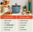 1.5qt Slow Cooker - Surf