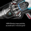 Cordless Vacuum Cleaner - Nickel/Blue