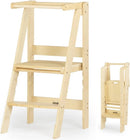 Foldable Montessori Tower - Natural