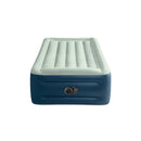 Elevated Pillow Rest Twin Air Mattress - Off-White/Blue