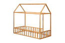 Montessori House Bed With Rails