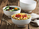 Classic 4 Piece Porcelain All Purpose Bowls - White