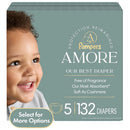 Amore Disposable Diapers - Size 5 - 132ct
