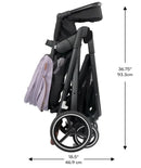 Shyft Intuiti+ Stroller With Green & Gentle Fabric (Agate)