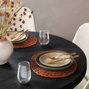 2pk Dark Woven Rattan Placemat - Threshold™