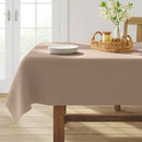 84" x 60" Solid Tablecloth Natural