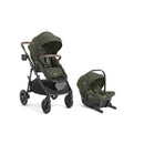 Height Adjustable Pramette Full-Size Stroller - Forest