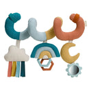 Unisex Bitzy Spiral Stroller & Car Seat Toy - Rainbow