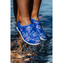 Kids' Beach Bootie Water Shoes - Neon Shark M