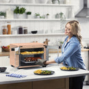 Digital Toaster Oven Air Fryer - Peach