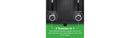 4 Slice Toaster 24217: Black Double Toaster, 1300W, Multifunction, Spot Clean, Plastic, 1-Year Warranty