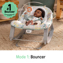 Keep Cozy 3-in-1 Grow with Me Baby Bouncer Rocker & Toddler Seat - Isle of Palms