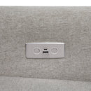 Kiwi Glider Recliner with USB - Performance Gray