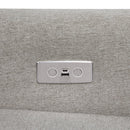 Kiwi Glider Recliner with USB - Performance Gray