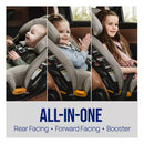 Fit3x ClearTex Ultra Slim All-in-One Car Seat - Black