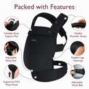 Newborn to Toddler Baby Carrier, Black