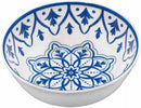 7-Piece Melamine Lazy Susan with Cover - Blue