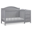 DaVinci Charlie 4-in-1 Convertible Crib & Changer - Gray
