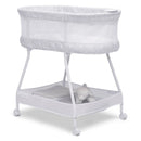 Curve Bassinet - White and Gray