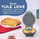 Mini Waffle Maker - Stitch Santa