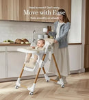 Convertible High Chairs for Babies and Toddlers, Cream