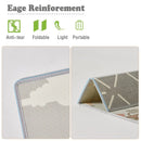 47x47inch Play Mat, Small Spaces Gray