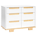 Yuzu 6-Drawer Dresser - White/Natural