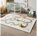 Double-Sided Baby Playmat - Urban Zoo Adventure