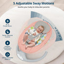 Baby Swing for Infants with 5 Natural Sway Speeds - Pink