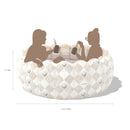 Tufted Kiddie Pool - Travertine