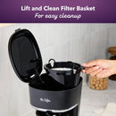 12-Cup Drip Coffee Maker - Black