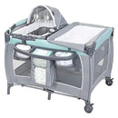 Nursery Center Playard - Cozy Mint