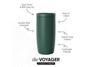 16oz Voyager Signature Forest Travel Mug