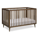 3-in-1 Convertible Baby Crib - Walnut