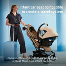 Oxford Cabin Lightweight Travel Stroller - Truffle