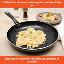 12" Ceramic Bistro Saute Pan - Black