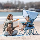 Baby Delight Go With Me Venture Deluxe Portable Chair - Blue Wave