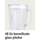 5 Speed Glass Blender - White
