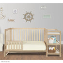 Convertible Crib Toddler Guard Rail - Vintage White Oak