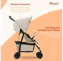 Sport T13 Lightweight Compact and Foldable Stroller, Pushchair - Beige