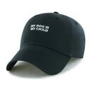 Cotton Baseball Hat - Black