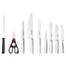 15pc Stainless Steel Knife Block Set